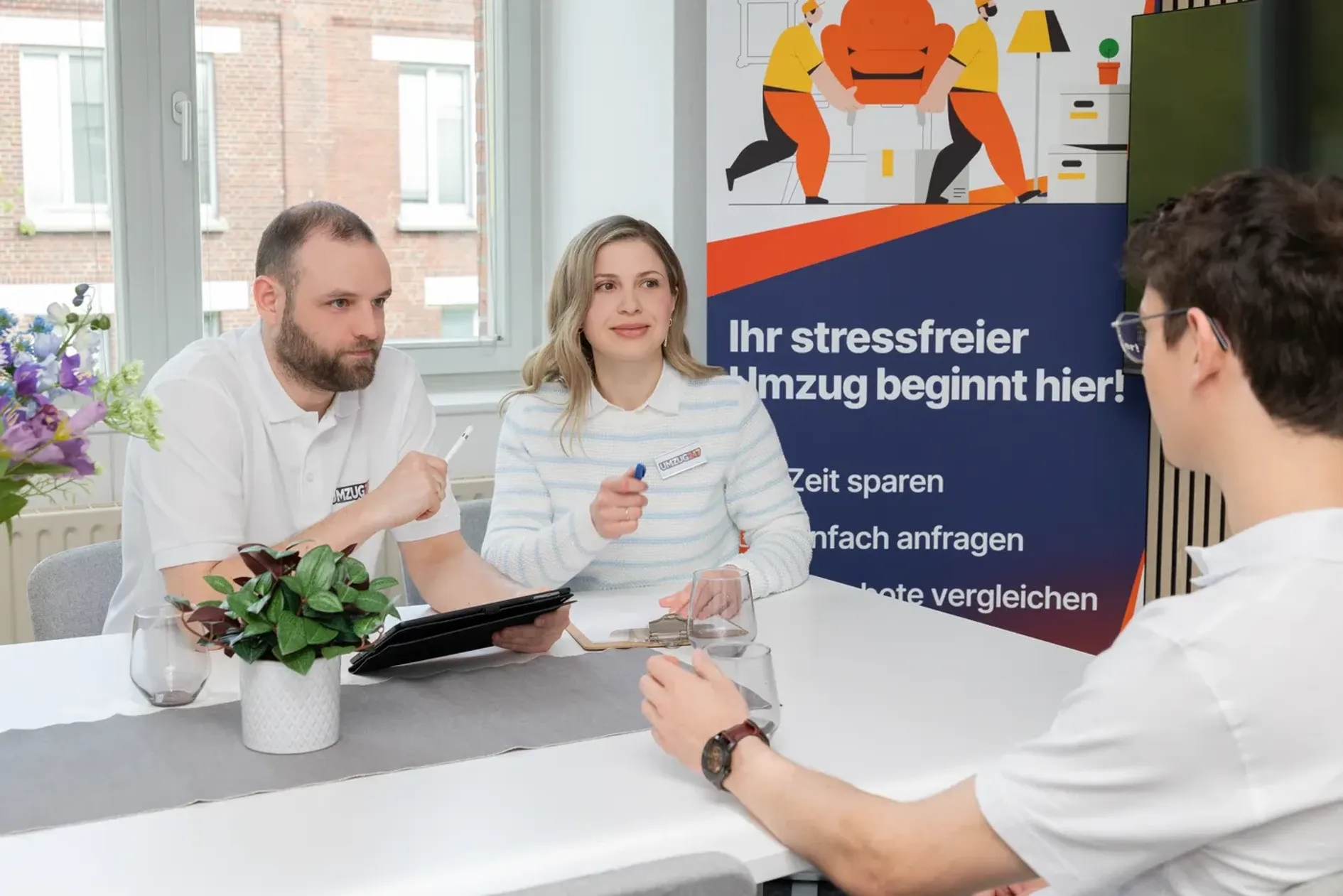 Aufnahme aus einem Fotoshooting von PlusPublish