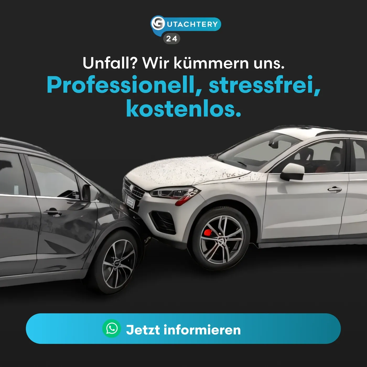 Werbemittel-Beispiel: Unfallschadenregulierung