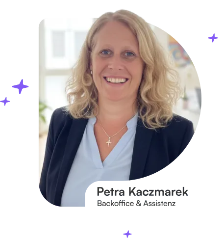Petra Kaczmarek, Ansprechpartnerin für Bewerbungen